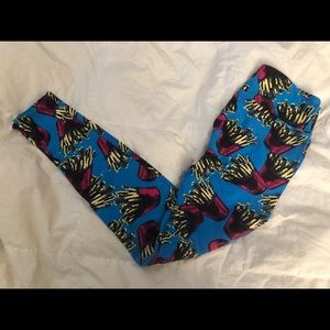 Brand new never worn French fries Lularoe leggings